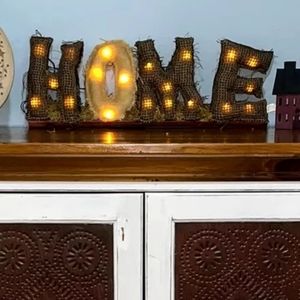 Fabric primitive home decor